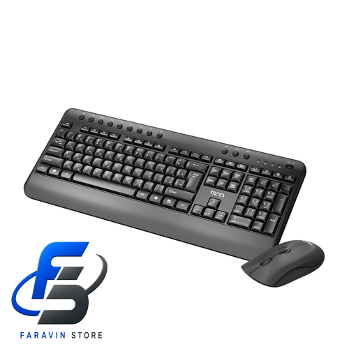 tsco-tkm-7029w-wireless-mouse-and-keyboard ماوس و کیبورد بی سیم تسکو مدل TKM 7029W